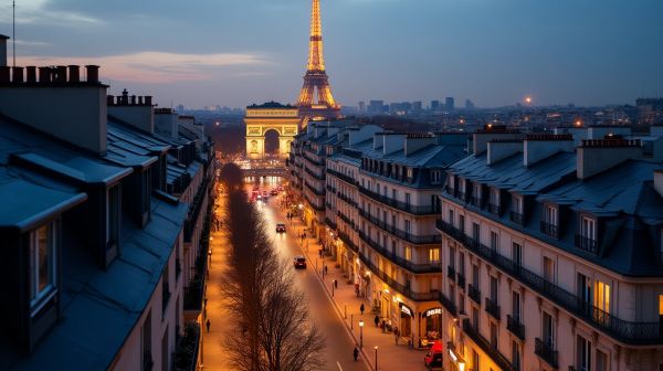 Où dormir pour profiter d'une vue sur l'Arc de Triomphe ?