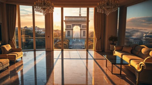 Top hôtels avec la meilleure vue sur l'Arc de Triomphe