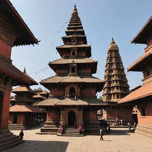 Comment organiser une visite des temples hindous à Katmandou, Népal ?